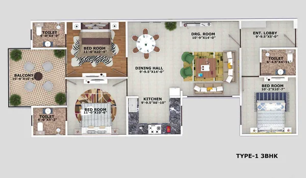 3 BHK apartments for sale in Hoskote 2026