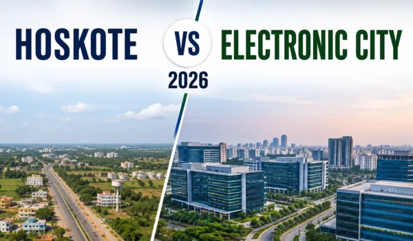 Hoskote vs Electronic City which is better to buy in 2026