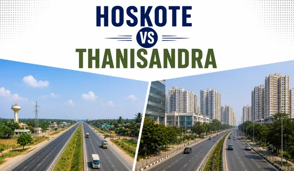 Hoskote vs Thanisandra which is better to buy in 2026