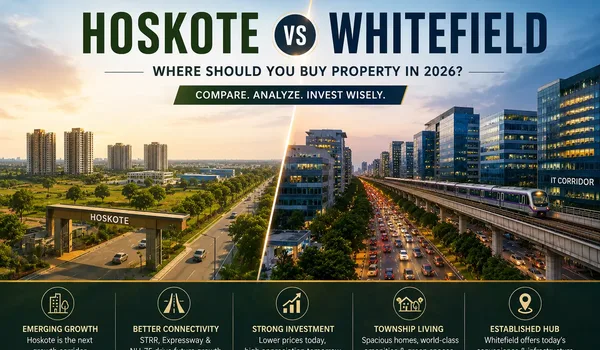 Hoskote vs Whitefield which is better to buy in 2026