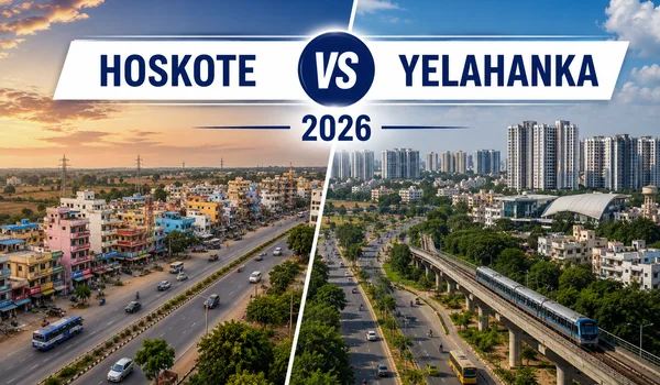 Hoskote vs Yelahanka which is better to buy in 2026